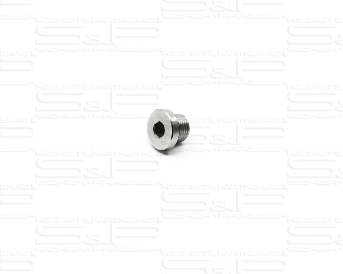Screw plug G 1/8" with chambered o-ring