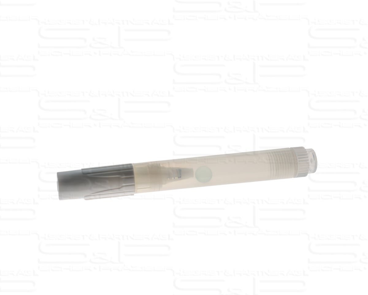 Dosierstift befüllbarer, Strichbreite 6 mm, runde Spitze