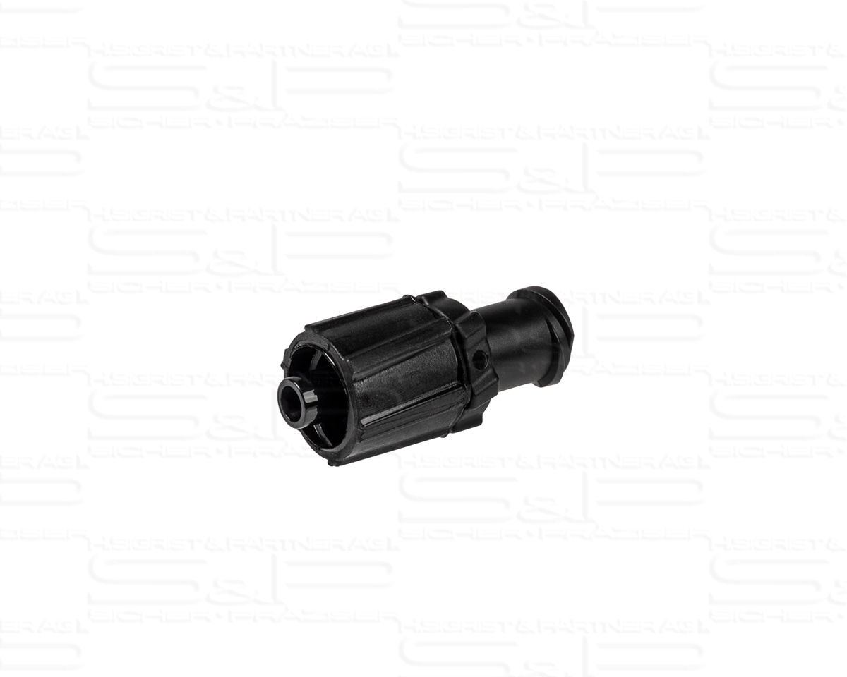 Luer-Lock (m./w.), drehbar, PA schwarz/schwarz
