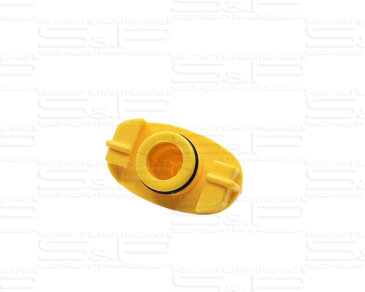 Adapter head, spare part, yellow, 30/55 cc