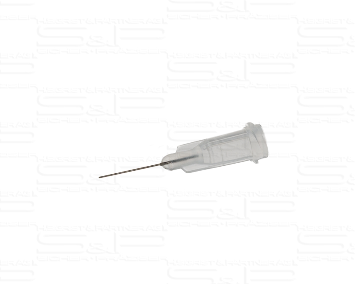 Dosiernadel, gerade, Gr. 27, transparent, ½"