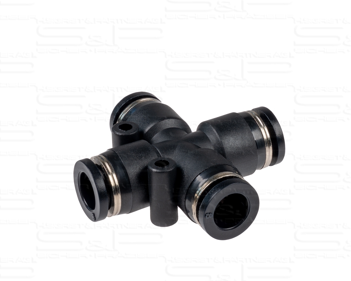 Steckverbindung, 8/6 mm Schlauch (Kreuzstück)