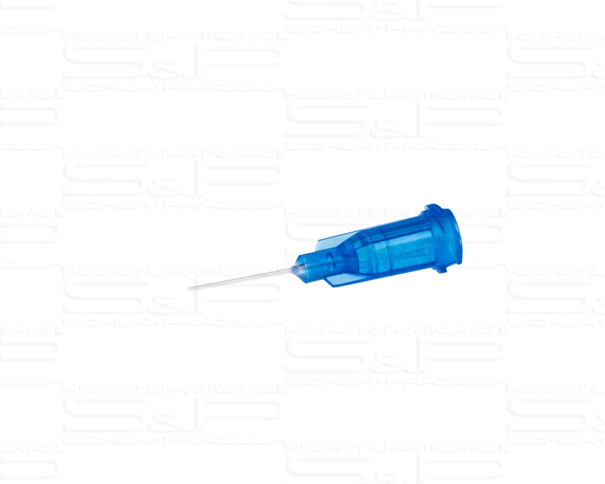 Dispensing tip, flexible, s. 22, blue, ½"