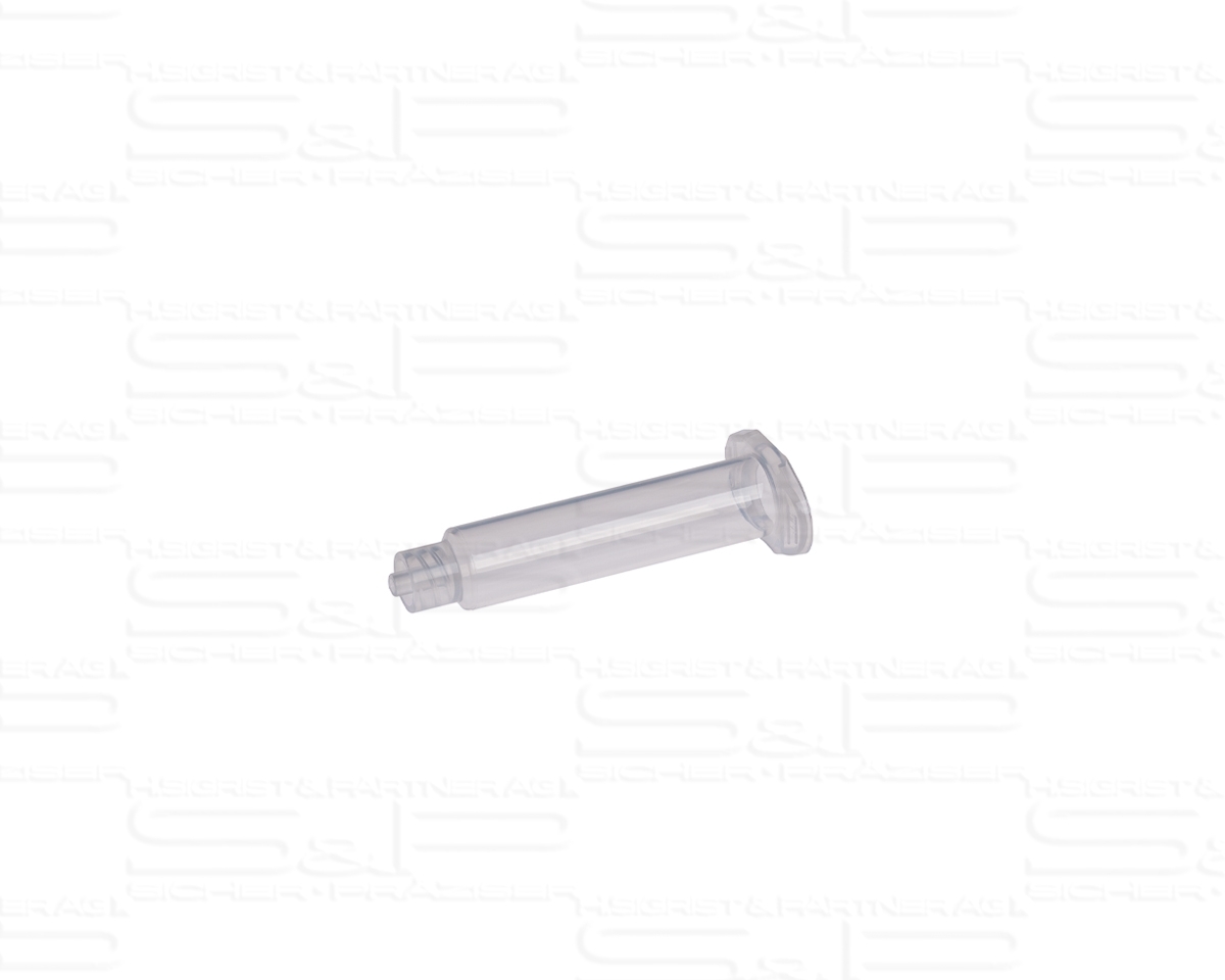 Syringe barrel, transparent, Luer Lock, 5 cc