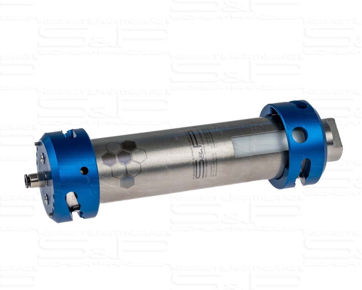 Réservoir sous pression pour cartouche Euro, joint plat