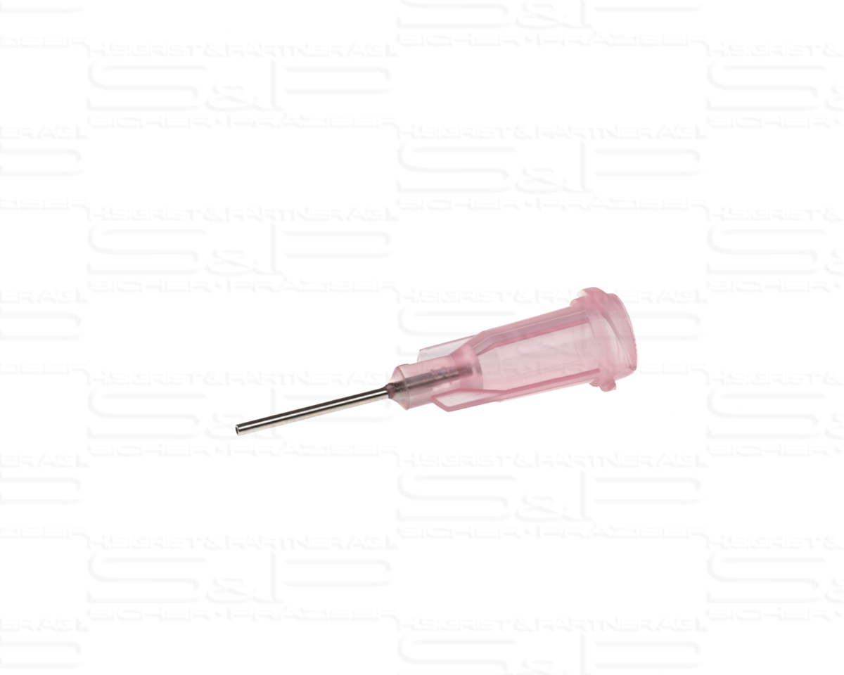 Dosiernadel, gerade, Gr. 20, rosa, ½"